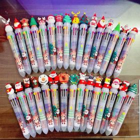 18 Christmas Pens - Random Style (Option: 18pcs)